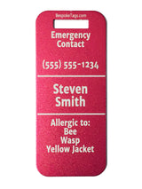 Medical Alert Tag